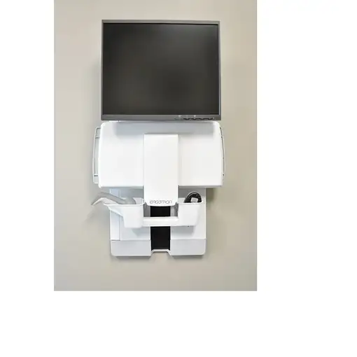 Ergotron StyleView Vertical Lift, Patient Room 61 cm (24") Pared Blanco