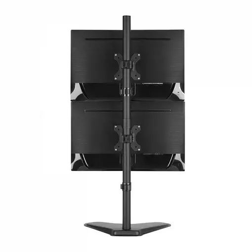 V7 DS1FSDS soporte para monitor 68,6 cm (27") Escritorio Negro