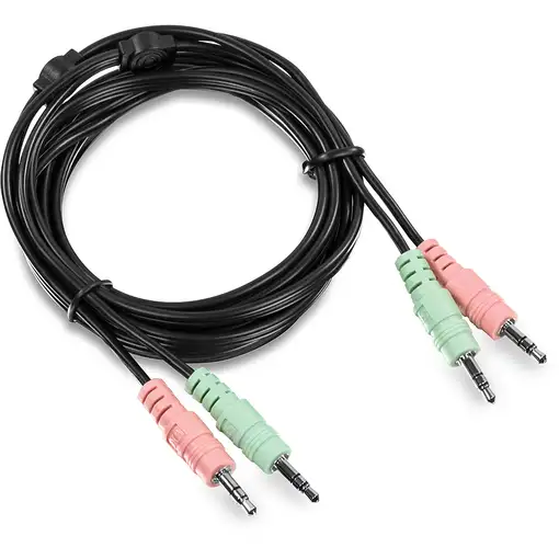 Trendnet TK-CD06 cable para video, teclado y ratón (kvm) Negro 1,8 m