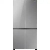 Hisense RQ5P605NSVE nevera puerta lado a lado Independiente 591 L E Acero inox
