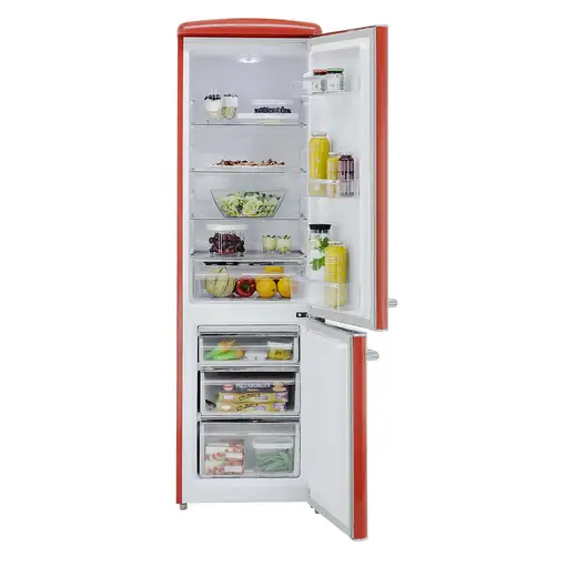 Frigoríficos dos puertas Independiente 244 L Rojo 811727302 EXQUISIT