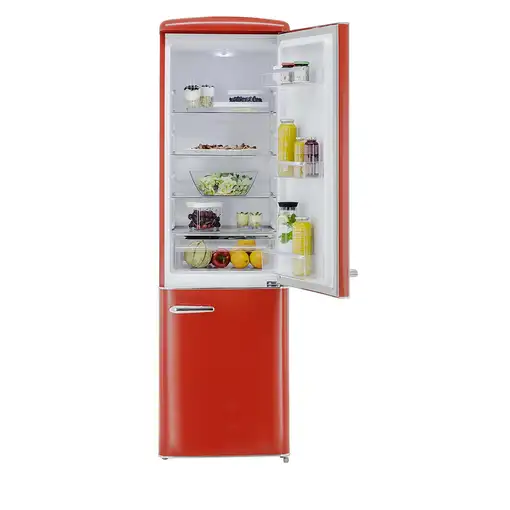 Frigoríficos dos puertas Independiente 244 L Rojo 811727302 EXQUISIT