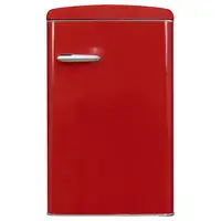 Exquisit RKS120-V-H-160F frigorífico Independiente 122 L Rojo