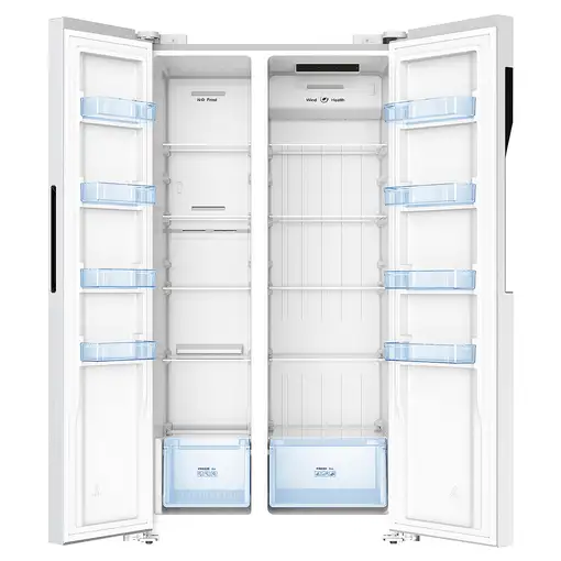 Infiniton SBS-456A78WEG nevera puerta lado a lado Independiente 410 L Blanco