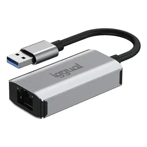 iggual Adaptador USB-A 3.0 a RJ45 Gigabit