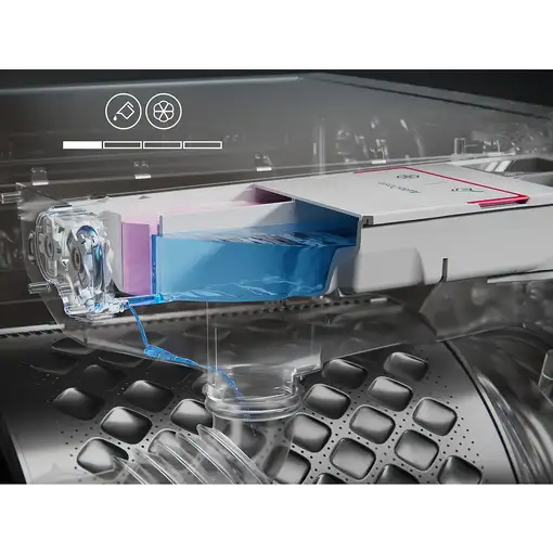 Lavadora carga frontal 9 kg 1351 RPM Blanco 914 915 151 AEG