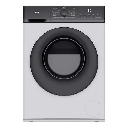 Lavadora carga frontal 8 kg 1200 RPM Blanco SL8203AIDV SVAN