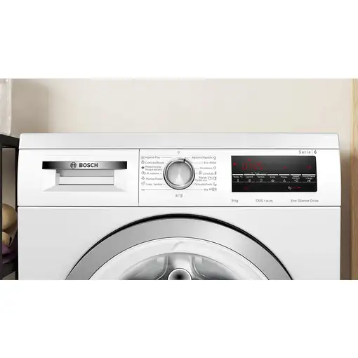 Lavadora carga frontal 9 kg 1200 RPM Blanco WUU24T65ES BOSCH