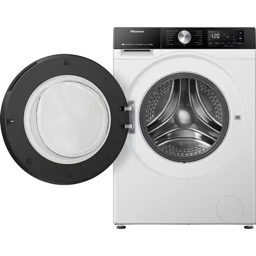 Lavadora carga frontal 10.5 kg 1400 RPM Blanco 20013525 HISENSE