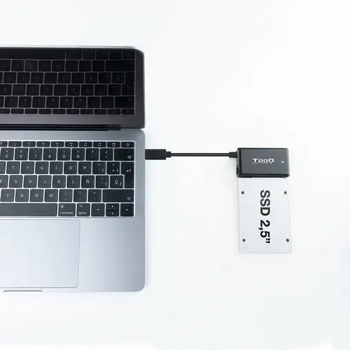 TooQ TQHDA-02C base de conexión para disco duro USB 3.2 Gen 1 (3.1 Gen 1) Type-C N