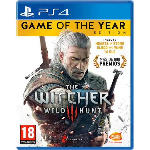 Juego the witcher 3 wild hunt edicion goty PS4