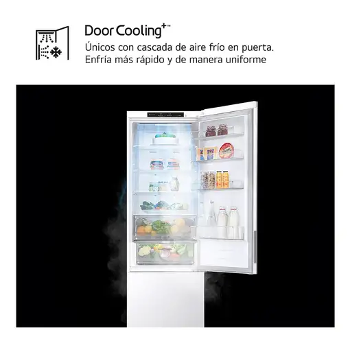 Frigorífico combi blanco, 344 L, GBV21NCDSW LG