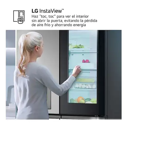 LG GMK960PY2E nevera puerta lado a lado Independiente 646 L Acero inoxidable