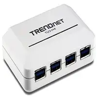 Trendnet TU3-H4 hub de interfaz 5000 Mbit/s Blanco