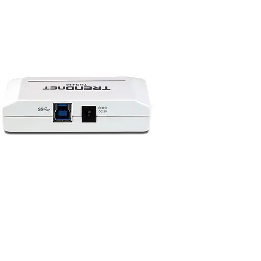 Trendnet TU3-H4 hub de interfaz 5000 Mbit/s Blanco