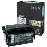 Lexmark 12A5840 cartucho de tóner 1 pieza(s) Original Negro