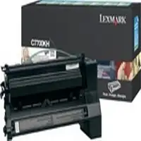 Lexmark Black High Yield Return Program Print Cartridge for C770/C772 cartucho de