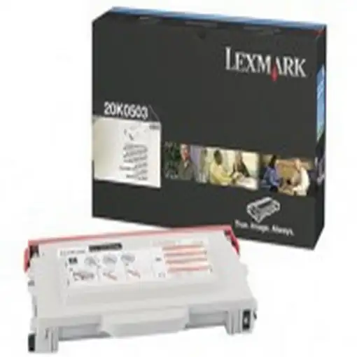 Lexmark 20K0503 cartucho de tóner 1 pieza(s) Original Negro Lexmark 20K0503 cartucho de tóner 1 pieza(s) Original Negro