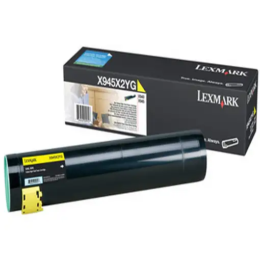 Lexmark X945X2YG cartucho de tóner 1 pieza(s) Original Amarillo