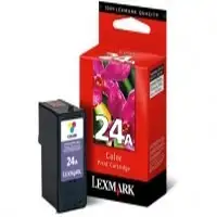 Lexmark No.24A Color Print Cartridge cartucho de tinta Original Rendimiento estánd Lexmark No.24A Color Print Cartridge cartucho de tinta Original Rendimiento estánd