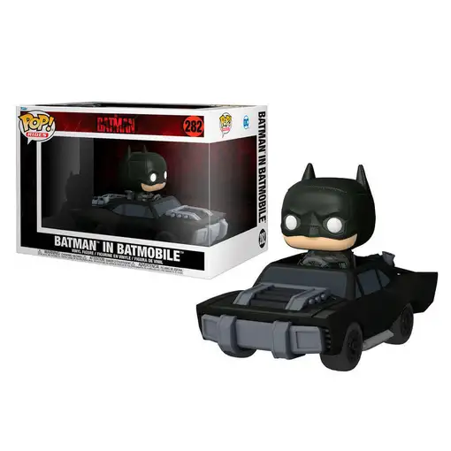 Figura pop ride movie the batman - batman in batmobile