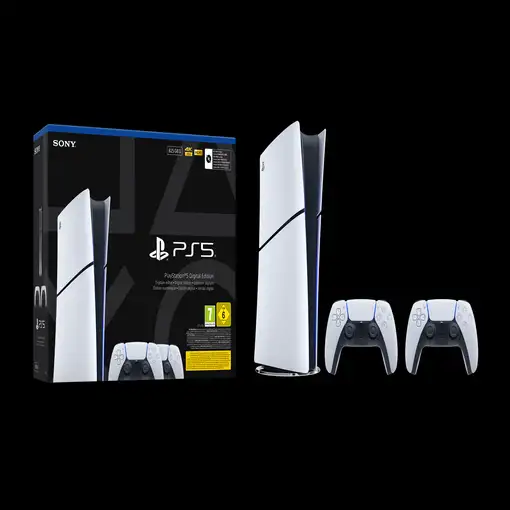 Sony Playstation 5 Slim Digital 825 GB Wifi Negro, Blanco