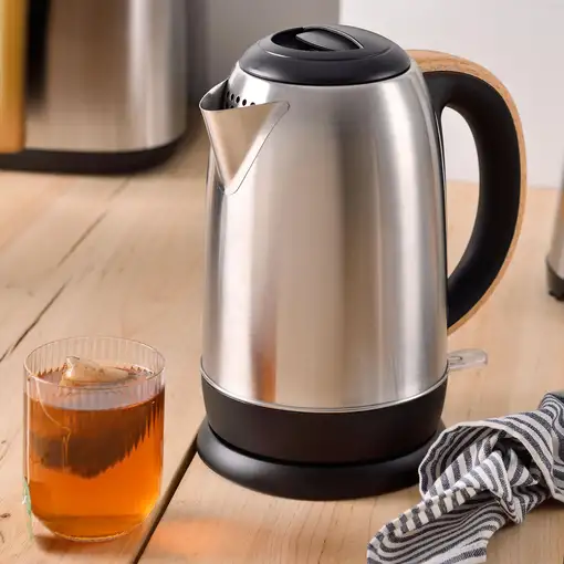 Hervidor Eléctrico de 1,7L 2200W en acero inoxidable Lovers BERGNER