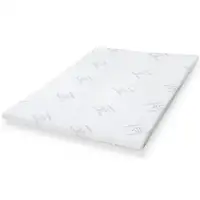 Topper de Látex Natural 120x190 | Bambú transpirable, desenfundable