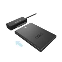AISENS Adaptador ASE-35A01B SATA a USB-A USB 3.0/USB3.1 GEN1 para Discos Duros 2.5