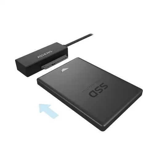 AISENS Adaptador ASE-35A01B SATA a USB-A USB 3.0/USB3.1 GEN1 para Discos Duros 2.5