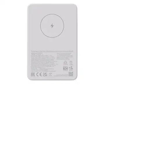 Xiaomi WPB0507 batería externa Ión de litio 5000 mAh Cargador inalámbrico Blanco