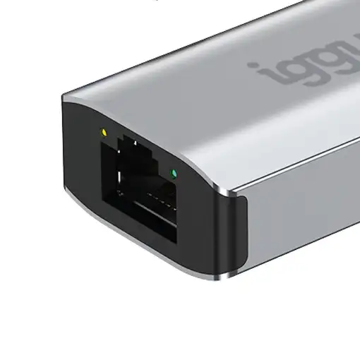 iggual Adaptador tipo C a RJ45 Gigabit 1000Mbps