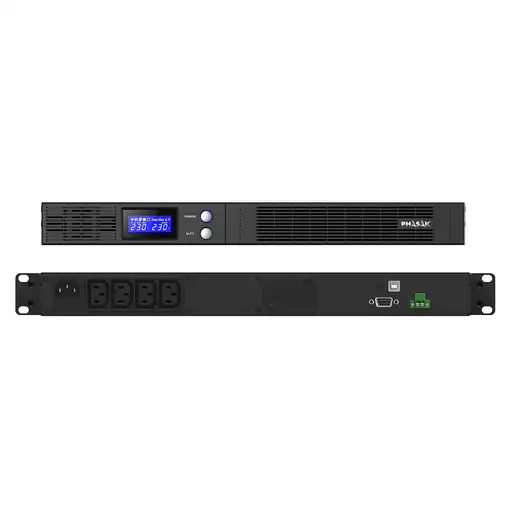 Phasak SAI Protekt Rack Slim 1U Interactivo 750 VA - PH 7540