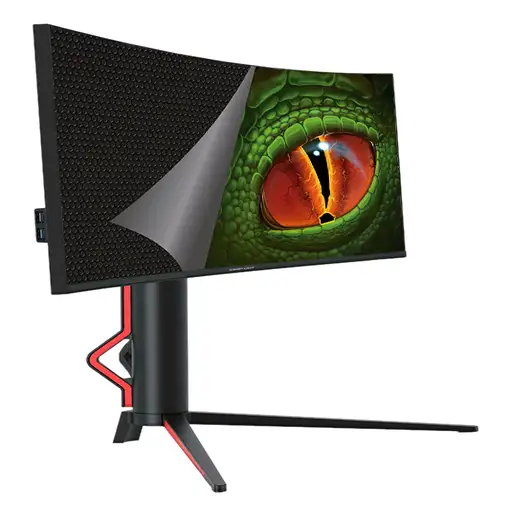 KeepOut XGM34UW LED display 86,4 cm (34") 3440 x 1440 Pixeles UltraWide Quad HD Ne