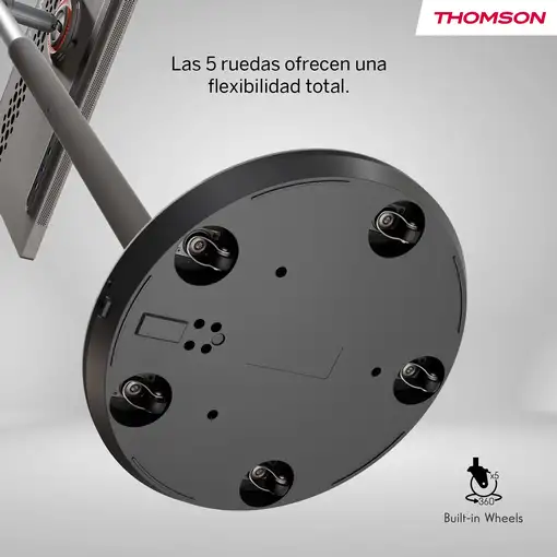 TV 32" portátil Thomson, táctil, Android, batería 4h, antena, Quad Core 1.8 GHz.