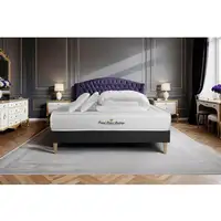 Pack cama completa - Colchón 140x200cm + Somier con láminas (kit) + 2 almohadas +