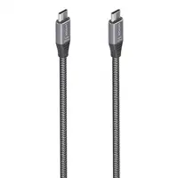 AISENS Cable USB 3.2 Gen2x2 Aluminio 20Gbps 8K@30Hz 5A 100W E-Mark, Tipo USB-C/M-U
