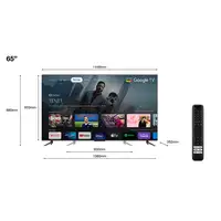 TCL C64 65C649 Televisor 165,1 cm (65\) 4K Ultra HD Smart TV Wifi Titanio