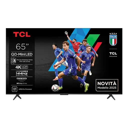 TCL C6K 65C6K Televisor 165,1 cm (65\) 4K Ultra HD Smart TV Wifi Metálico