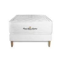 Pack colchón Buckingham 90x200cm + Somier multiláminas, espuma viscoelástica, 7 zo