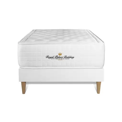 Pack colchón Buckingham 90x200cm + Somier multiláminas, espuma viscoelástica, 7 zo