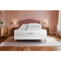 Pack cama completa - Colchón 140x200cm + Somier con láminas (kit) + 2 almohadas +