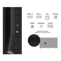 TCL P6K 43P6K Televisor 109,2 cm (43") 4K Ultra HD Smart TV Wifi Metálico