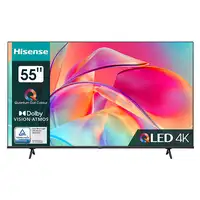Televisor QLED 55'' 4K Ultra HD Negro Smart 20012194 HISENSE