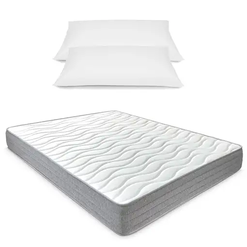 Colchón 135x190 Viscoelástico Nora | Incluye 2 Almohadas Gratis