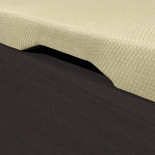 Canapé Abatible Apertura Lateral 90x200, Gran Capacidad, Montaje Incluido, Wengué