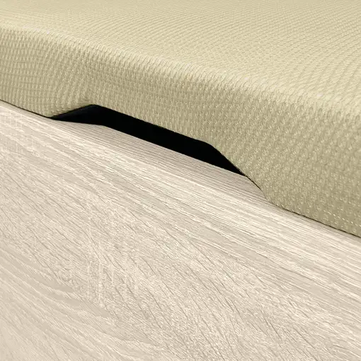 Canapé Abatible Apertura Lateral 90x200, Gran Capacidad, Montaje Incluido, Cambria