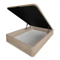 Canapé Abatible 135 x 190 Reforzado Gran Capacidad con Montaje Incluido, Cambria