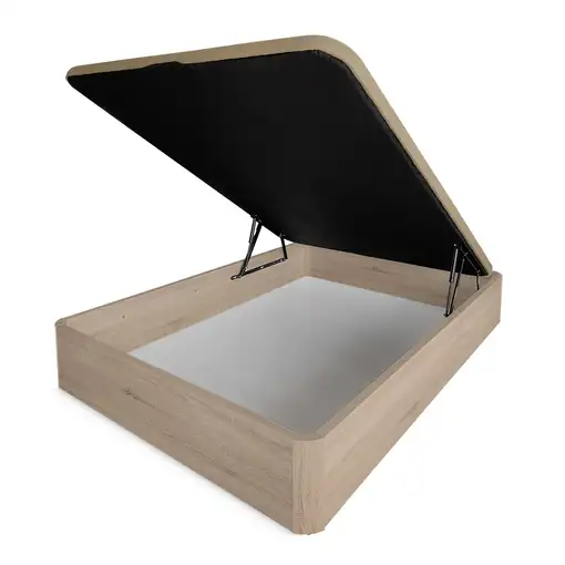 Canapé Abatible 135 x 190 Reforzado Gran Capacidad con Montaje Incluido, Cambria Canapé Abatible 135 x 190 Reforzado Gran Capacidad con Montaje Incluido, Cambria