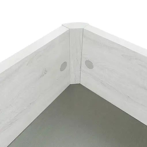 Canapé Abatible 135 x 190 Reforzado Gran Capacidad con Montaje Incluido, Polar